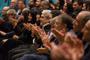 بازگشایی سالن اصلی تئاتر شهر با حضور سورنا ستاری معاون علمی و فناوری رئیس جمهوری، معاونان وزارت فرهن