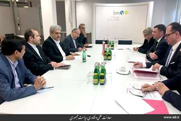 Meeting of the Vice President for Science and Technology Affairs with the Minister of Transport and 