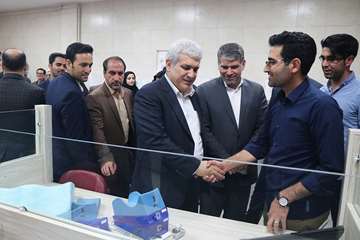 Vice President of Science and Technology Visiting Kashan’s Knowledge-based Companies