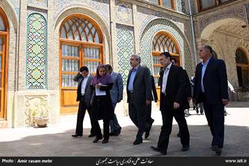 Visit of the Project for Technology and Research Promotion at Golestan Palace