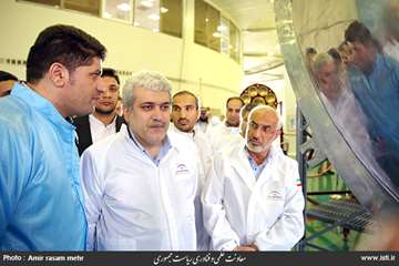 Visit of Exhibition of Spatial Achievements of Iran Space Research Institute by the Vice President f