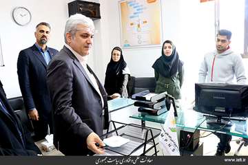 Presence of the vice president for science and technology affairs in Shahroud City