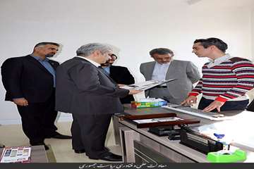 Presence of the vice president for science and technology affairs in Shahroud City