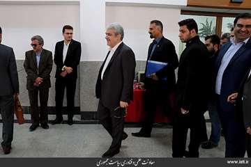 Presence of the vice president for science and technology affairs in Shahroud City