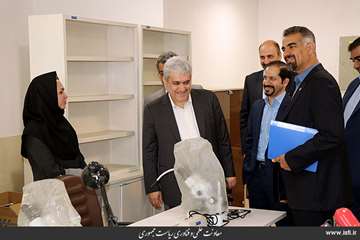 Presence of the vice president for science and technology affairs in Shahroud City