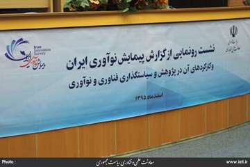 Unveiling the Report of Iran Innovation Survey Project