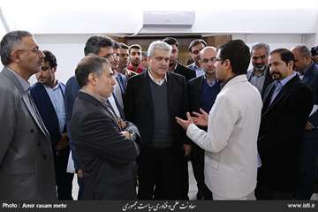 Travel of the vice president for science and technology affairs to Kurdistan Province (1)