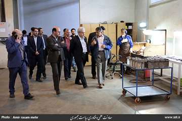 Travel of the vice president for science and technology affairs to Alborz Province 