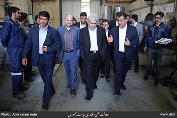 Travel of the vice president for science and technology affairs to Alborz Province 