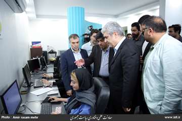 Visit of the Dirin Dirin animation startup by the vice president for science and technology affairs