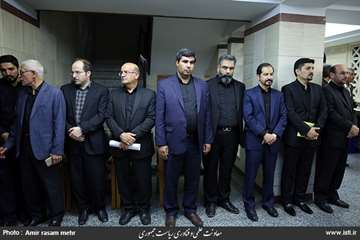 Funeral of Dr. Mahmoud Sheikh Zeinoddin, the late deputy for innovation and technology commercializa