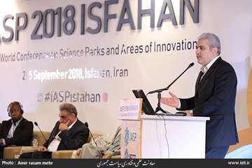 Vice-presidency of science and technology on IASP 2018 Isfahan