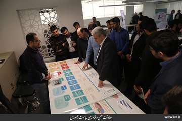 Visit of Sharif Innovation Region by the vice president for science and technology affairs 