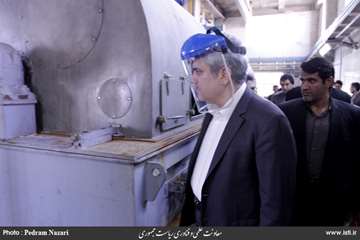 Presence of the vice president for science and technology affairs in Semnan Province