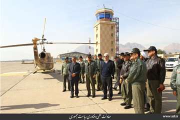 Visit of the Science, Research and Military Centers of Isfahan by the Vice President for Science and