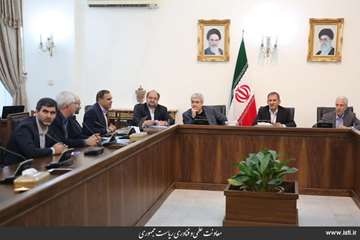 Meeting between Jahangiri and representatives of nanotechnology headquarter 