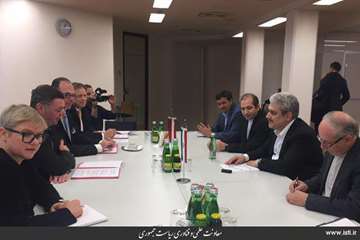 Meeting of the Vice President for Science and Technology Affairs with the Minister of Transport and 