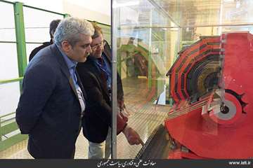 Visit of CERN Project by the Vice President for Science and Technology Affairs