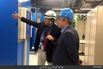 Visit of CERN Project by the Vice President for Science and Technology Affairs