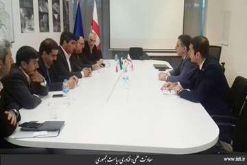 Visual report on attendance of the second B2B business meeting by an Iranian delegation and between 