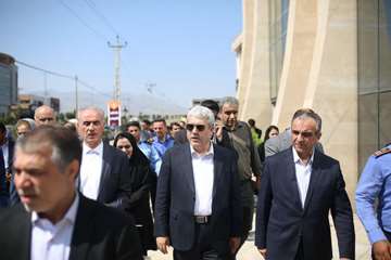 Dr. Sattari in the Opening of Tabriz University Incubators and Innovation Centers 