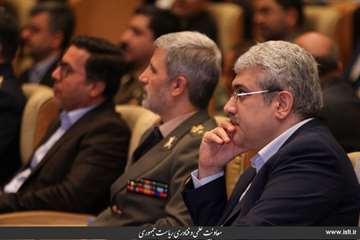 Opening ceremony of the 9th international exhibition of aerial industry in Iran (Iran Air Show)