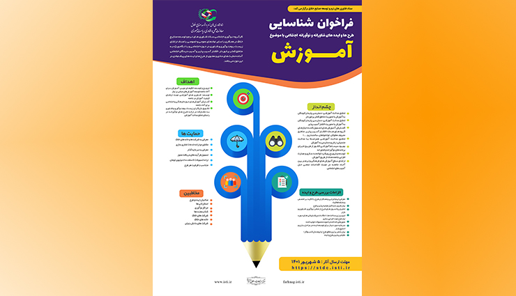 فراخوان| طرح‌های خلاق و دانش‌بنیان در حوزه آموزش و نوآوری‌های اجتماعی حمایت می‌شود  