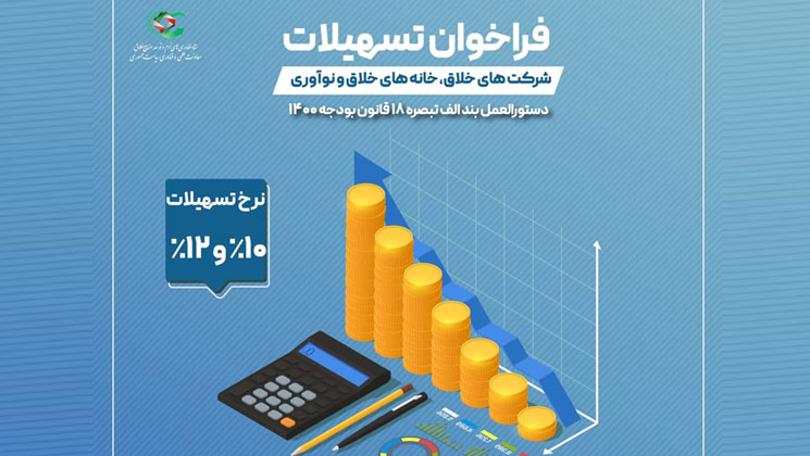 به شرکت‌ها و خانه‌های خلاق و نوآوری تسهیلات ویژه ارائه می‌‎شود؛ پایدارسازی اشتغال  