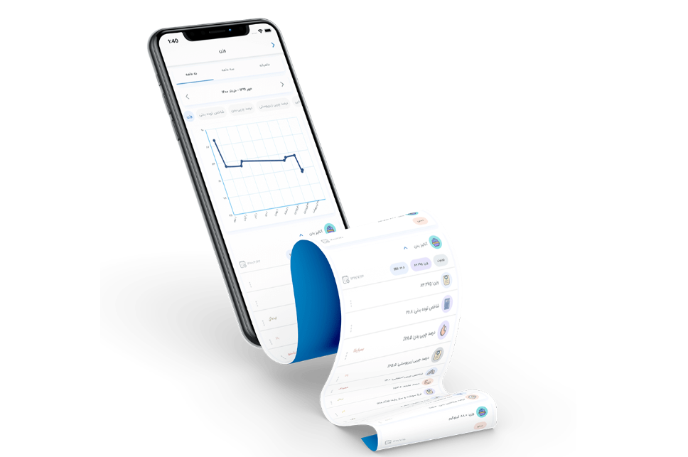 دستاورد| پایش آنلاین شاخص های سلامت فردی با اپلیکیشن مدیریت هوشمند سلامت  
